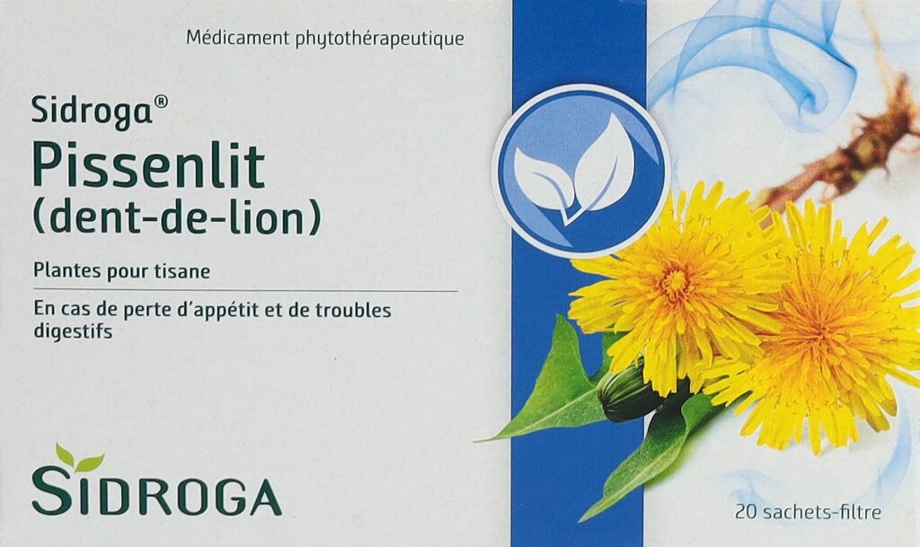 SIDROGA pissenlit 20 sach 1.5 g