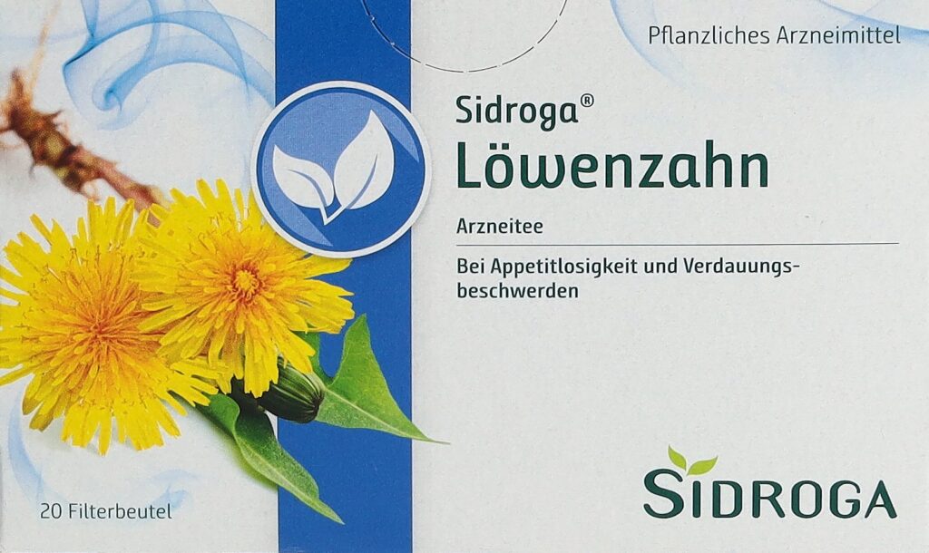 SIDROGA pissenlit 20 sach 1.5 g