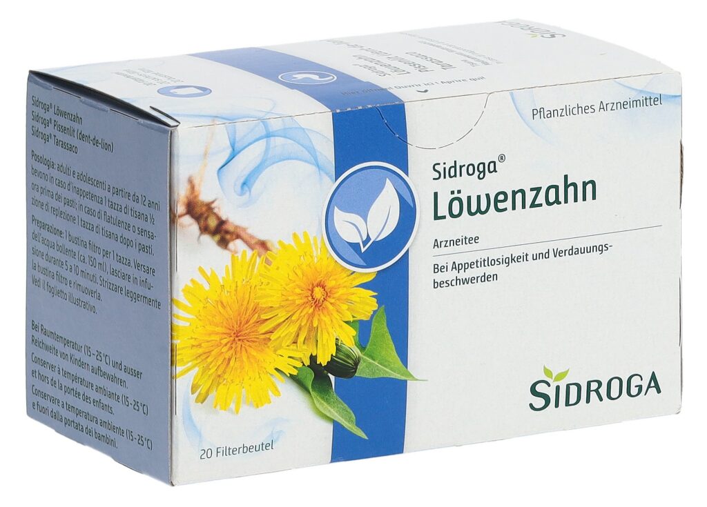 SIDROGA pissenlit 20 sach 1.5 g