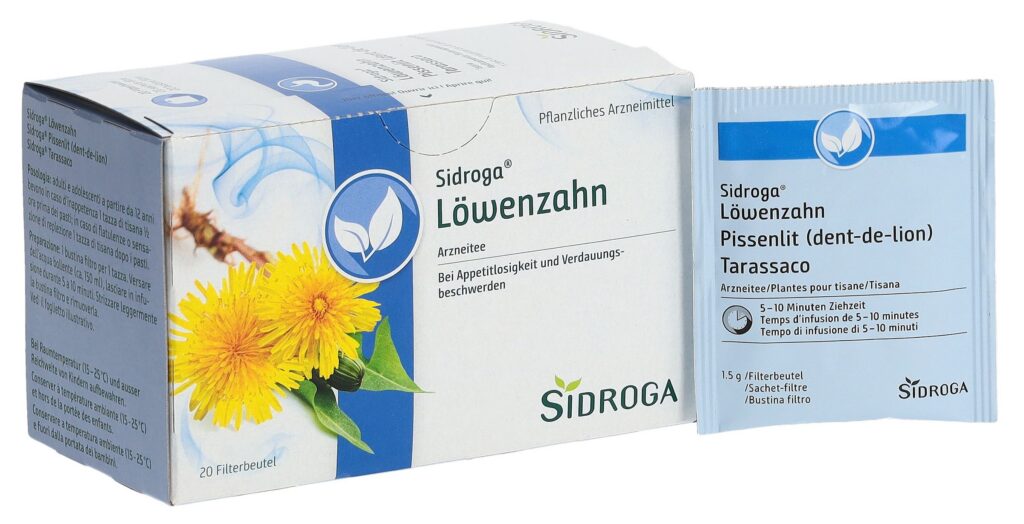 SIDROGA pissenlit 20 sach 1.5 g
