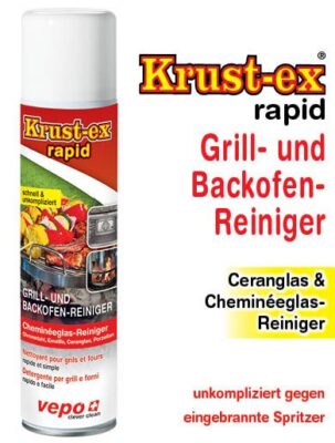 KRUST EX RAPID nettoyant fours grills spr 400 ml