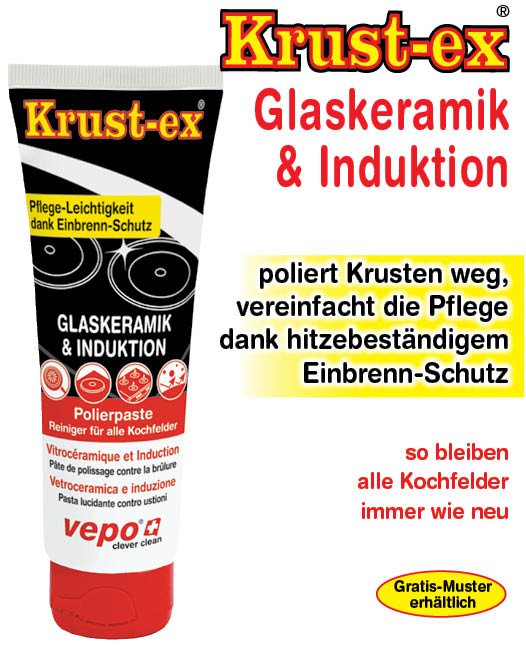 KRUST EX nettoyant vitro céramique et induct 130 g