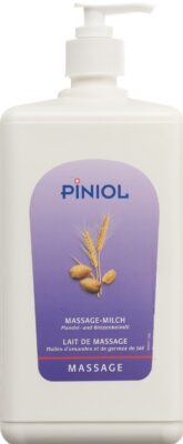 PINIOL lait massage huiles amand ger blé 1000 ml