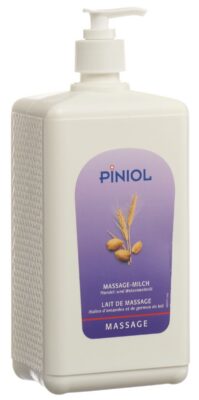 PINIOL lait massage huiles amand ger blé 1000 ml