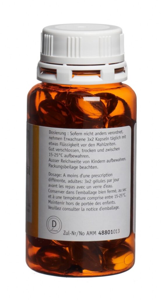 BURGERSTEIN EPO caps moll 500 mg 180 pce