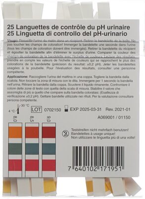 BIOSANA bâtonnets indicateur pH 4.5-9.25 25 pce