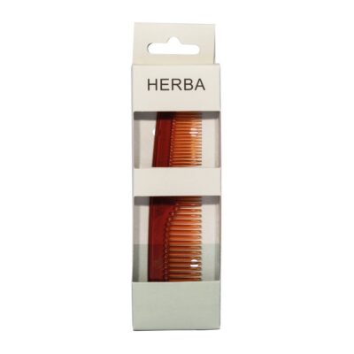 HERBA peigne de poche fait main