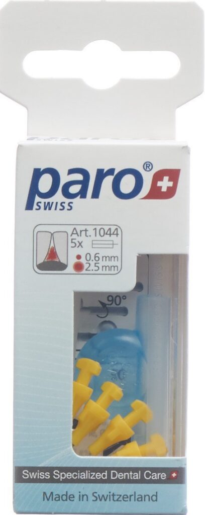 PARO Isola F 2.5mm xx-fin jaune cyl 5 pce