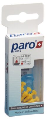 PARO Isola F 2.5mm xx-fin jaune cyl 5 pce