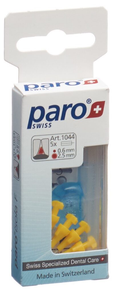 PARO Isola F 2.5mm xx-fin jaune cyl 5 pce