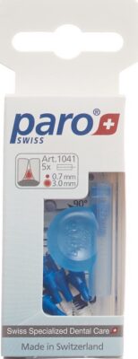 PARO Isola F 3mm x-fin bleu cyl 5 pce