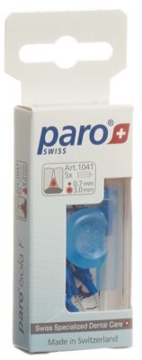PARO Isola F 3mm x-fin bleu cyl 5 pce