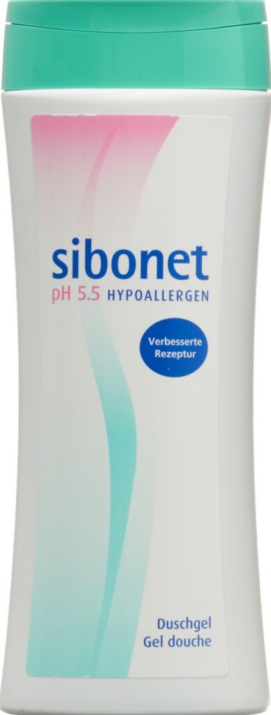SIBONET douche pH 5.5 hypoallergénique 250 ml