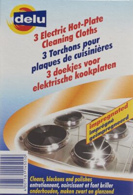 DELU torchons pour plaques de cuisinières 3 pce