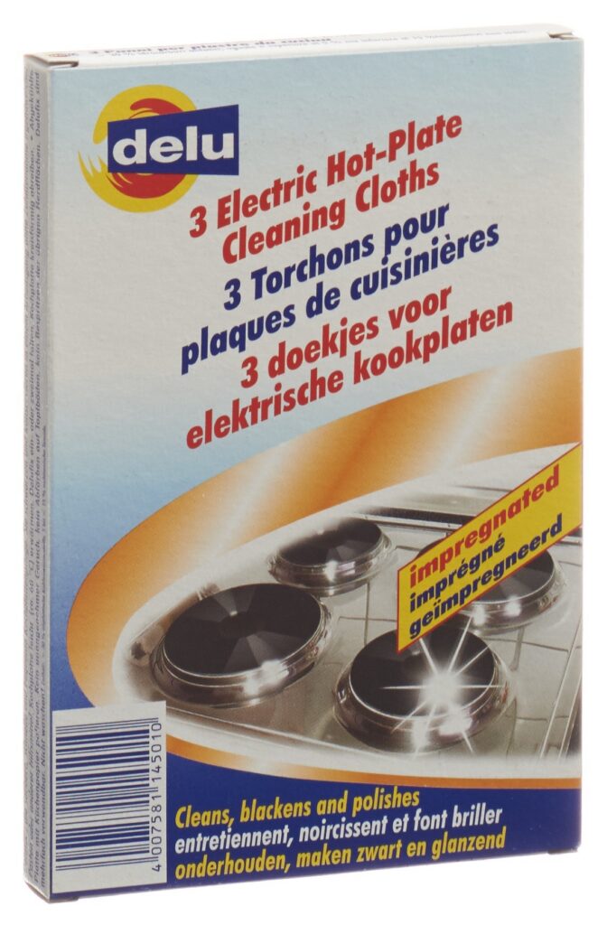 DELU torchons pour plaques de cuisinières 3 pce