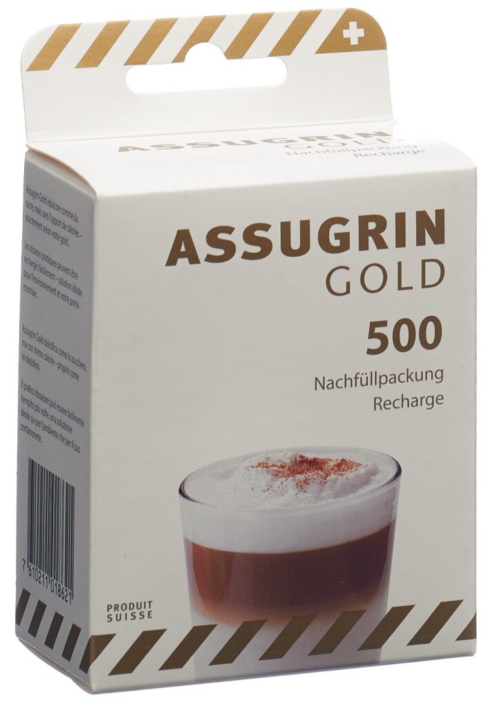 ASSUGRIN Gold comprimés refill 500 pce