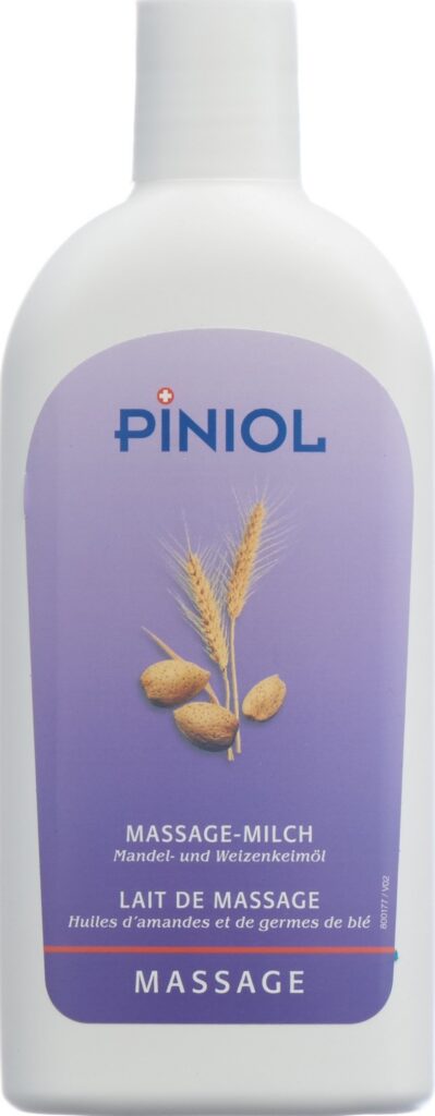 PINIOL lait massage huiles amand ger blé 250 ml