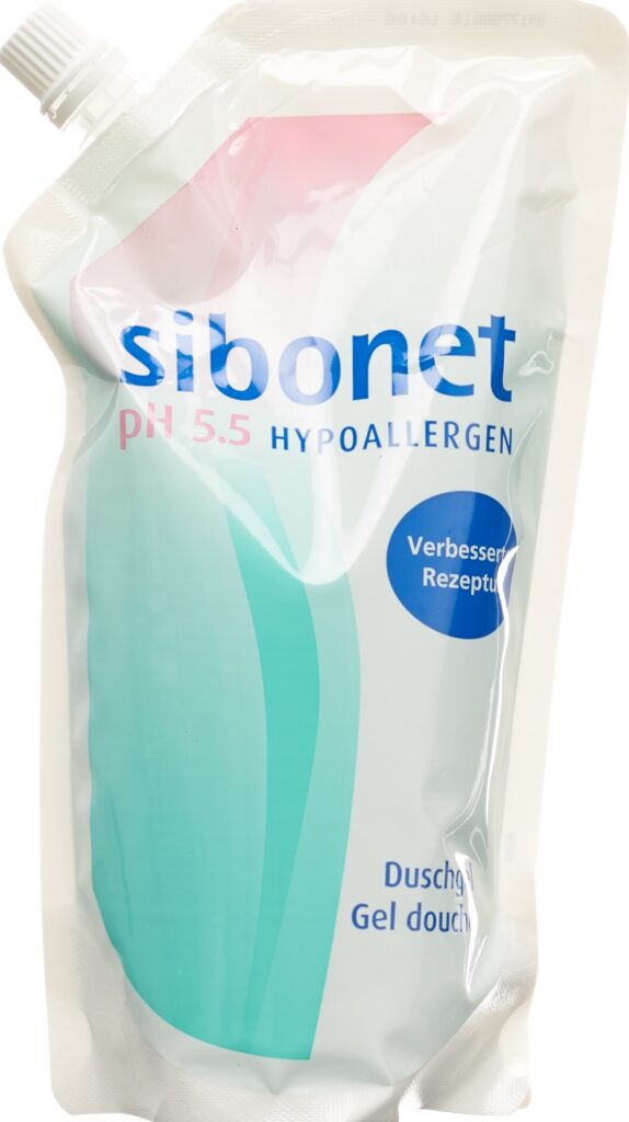 SIBONET douche refill pH5.5 hypoallergén 500 ml