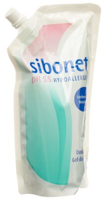 SIBONET douche refill pH5.5 hypoallergén 500 ml
