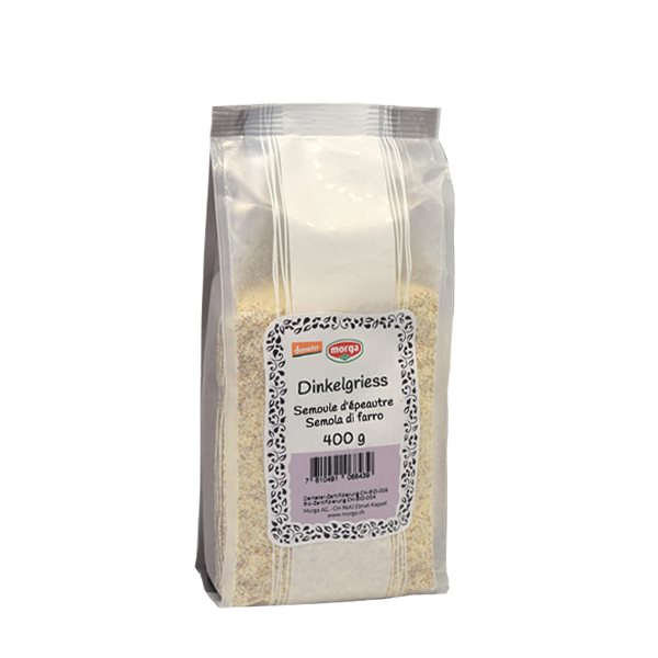 MORGA semoule d'épeautre bio demeter sach 400 g