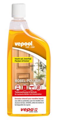 VEPOOL entretien pour meubles liq clair 300 ml