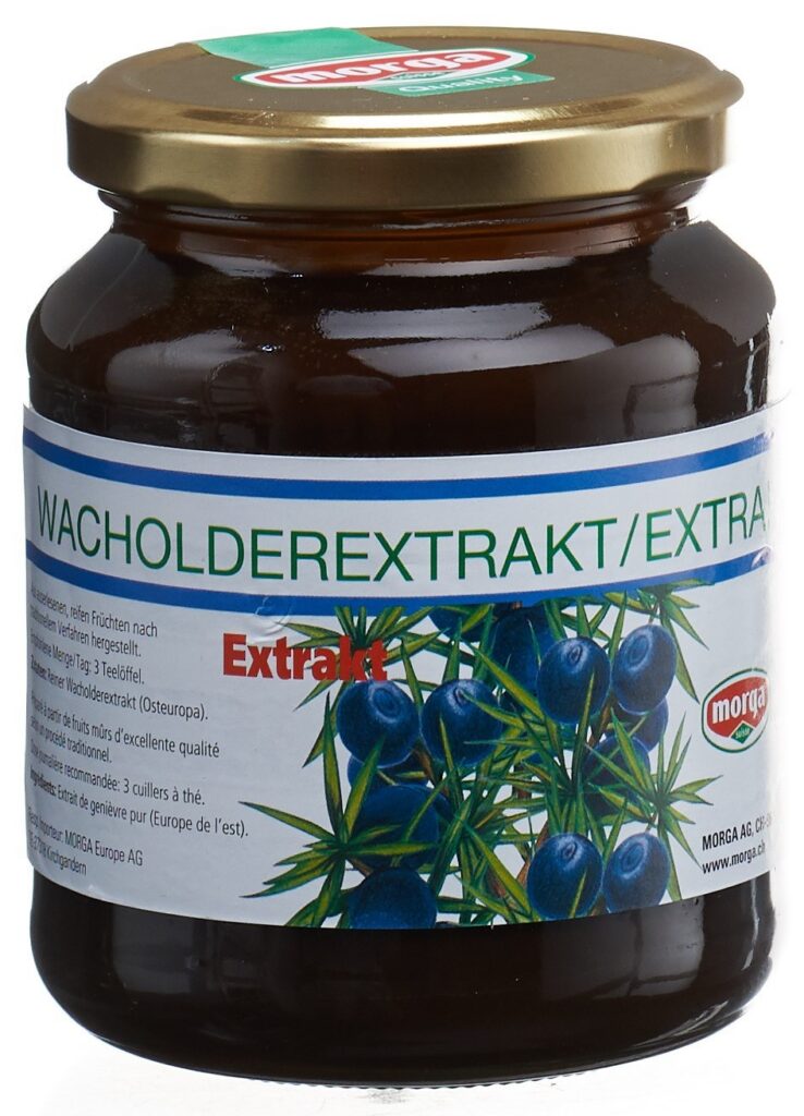 MORGA confiture extrait genièvre 450 g