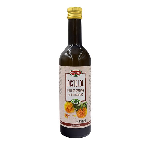 MORGA huile carthame pressé froid bio 5 dl