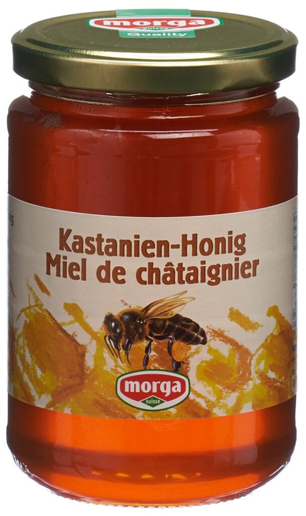 MORGA miel châtaigne étranger verre 500 g