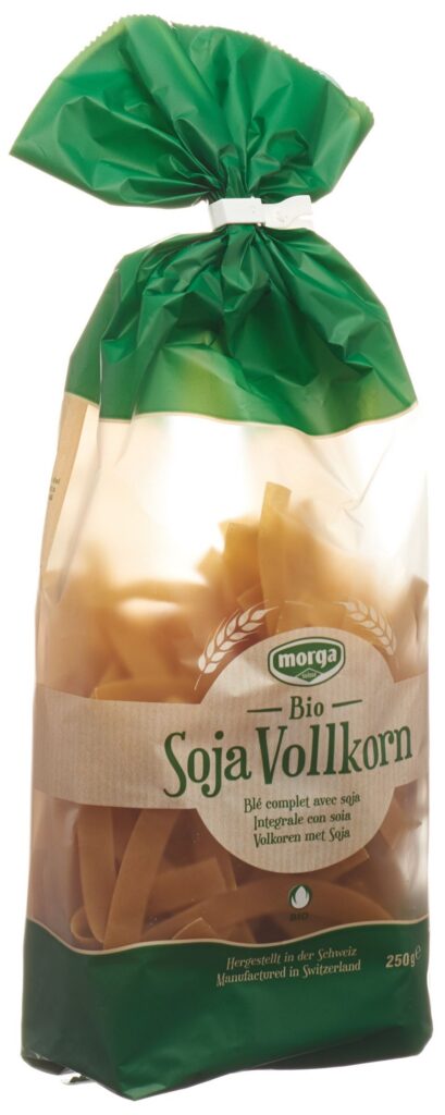MORGA nouilles larges soja bio bourgeon 250 g