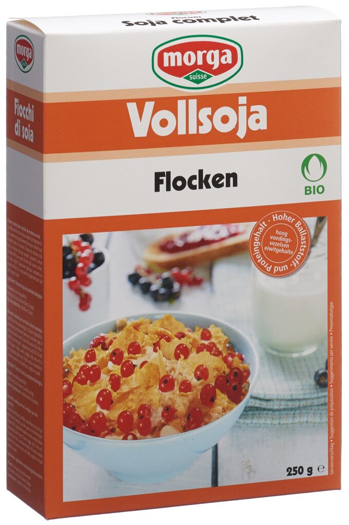 MORGA flocons soja complet sünneli bourg bio 250 g