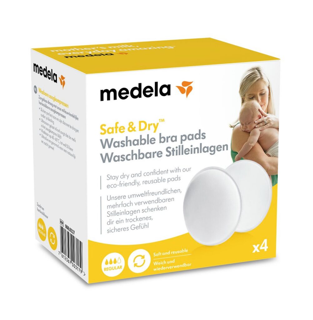 MEDELA coussinets lavables 4 pce