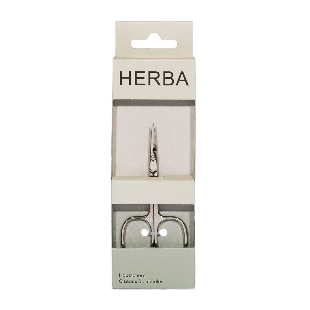 HERBA ciseaux à cuticules nickelé