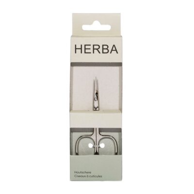 HERBA ciseaux à cuticules nickelé