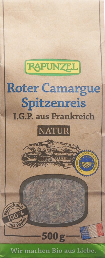 RAPUNZEL riz camargue rouge sach 500 g