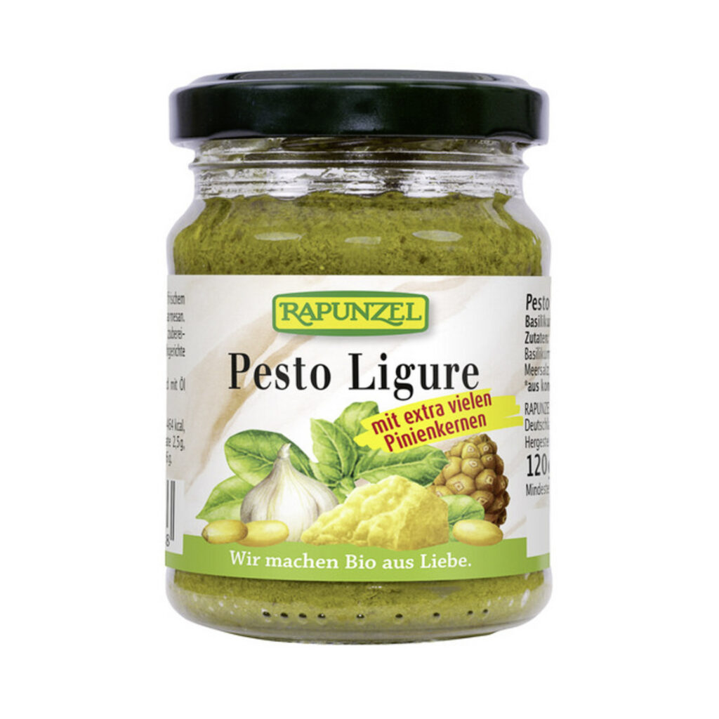RAPUNZEL pesto liguro verre 120 g
