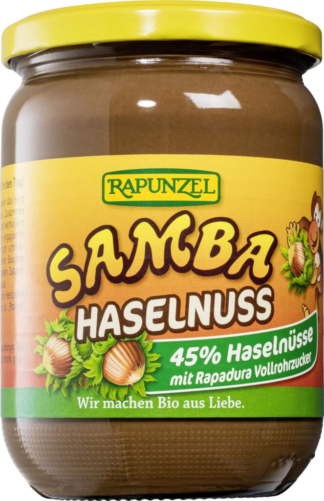 RAPUNZEL Samba pâte tartiner noisette choco 500 g
