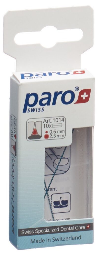 PARO Isola Long 2.5mm xx-fin bleu cyl 10 pce
