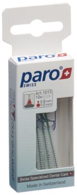 PARO Isola Long 5mm fin vert cyl 10 pce