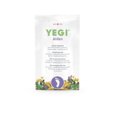 YEGI RELAX sel bain pieds herbes 8 sach 50 g
