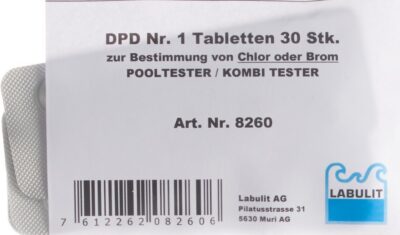 LABULIT pool tester comprimé rech DPD Nr1 30 pce