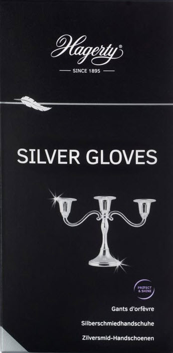 HAGERTY silver gloves gants argenterie 1 paire