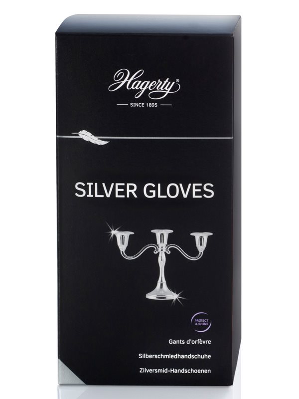 HAGERTY silver gloves gants argenterie 1 paire