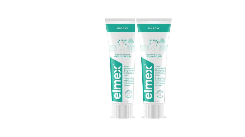 ELMEX SENSITIVE dentifrice duo 2 x 75 ml