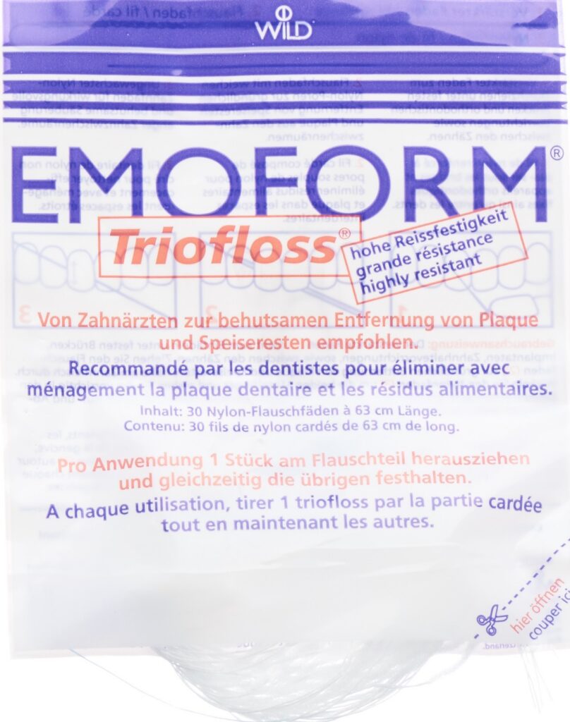 EMOFORM Triofloss sach 30 pce