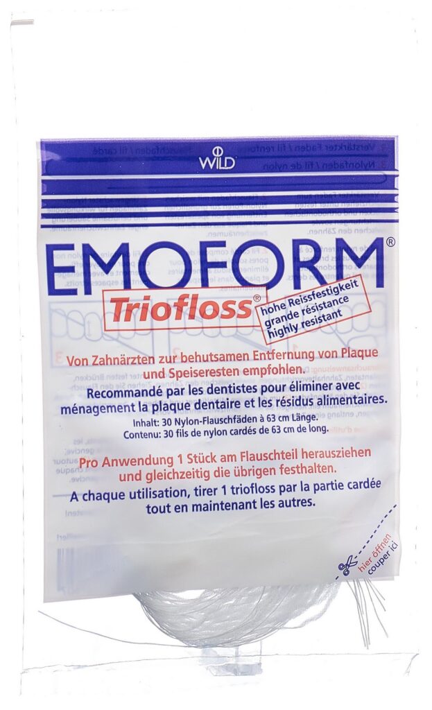 EMOFORM Triofloss sach 30 pce