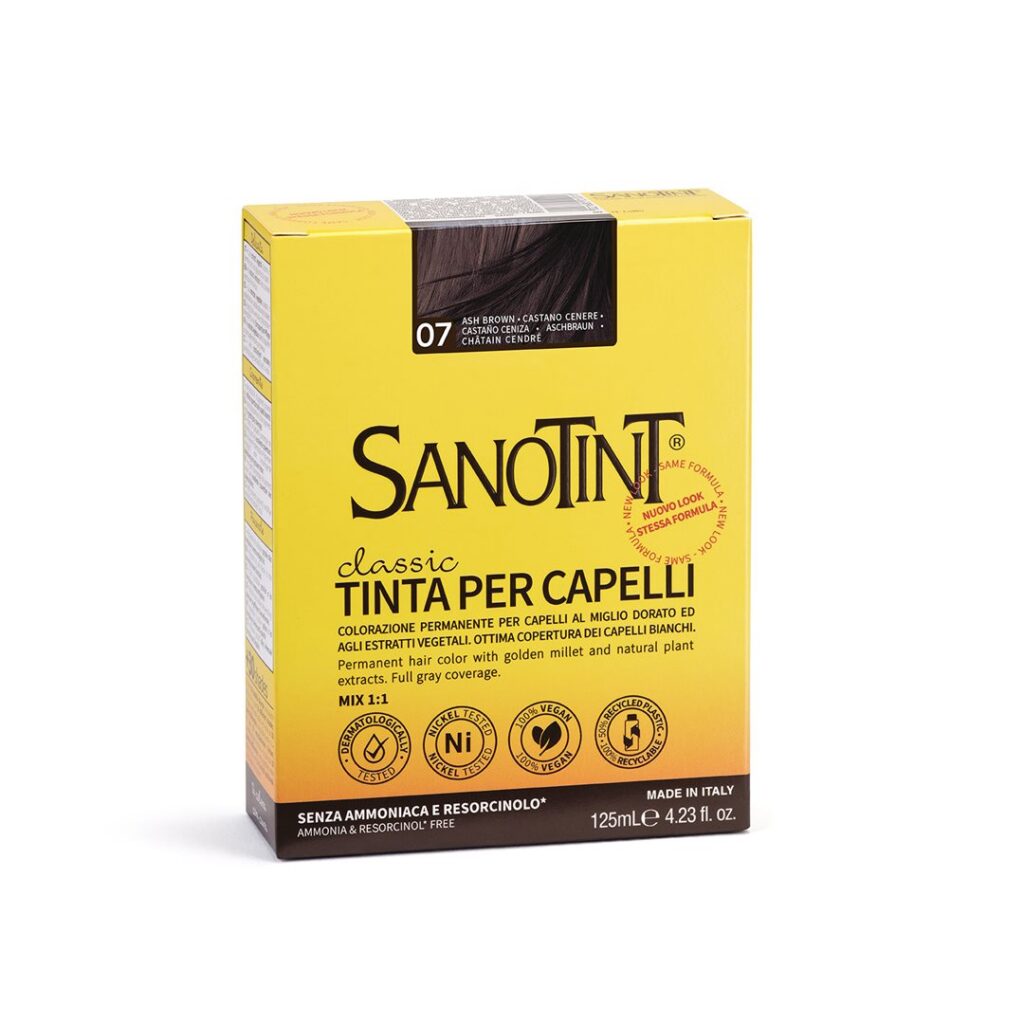 SANOTINT teinture cheveux 07 châtain cendré