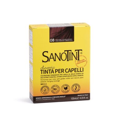 SANOTINT teinture cheveux 08 chatain acajou