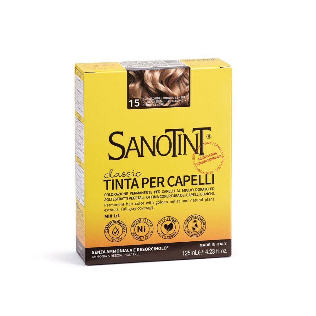 SANOTINT teinture cheveux 15 blond cendré