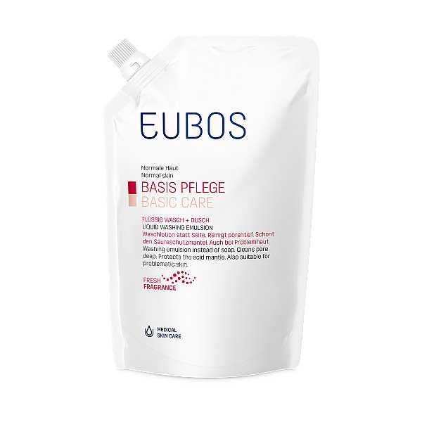 EUBOS savon liq parf rose refill 400 ml