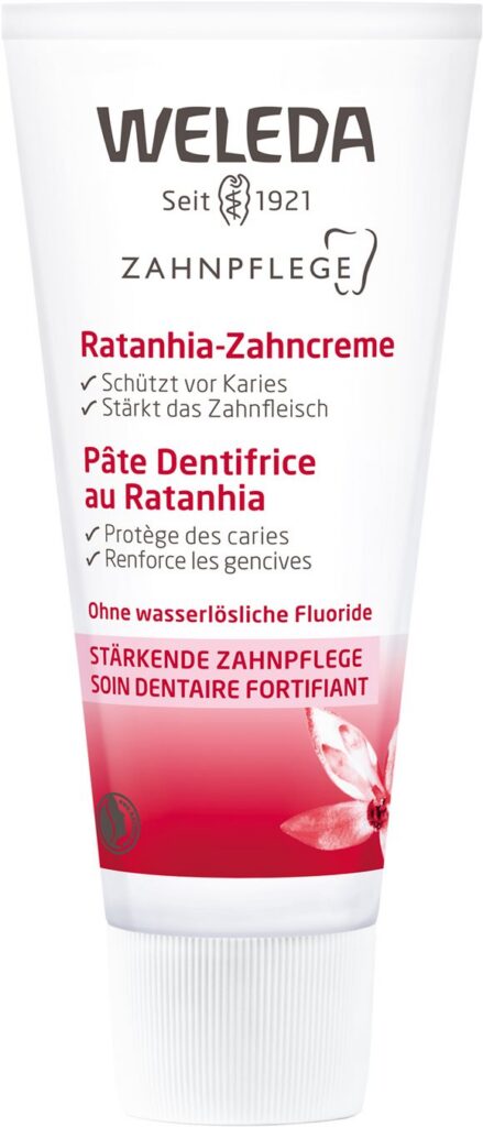 WELEDA pâte dentifrice ratanhia tb 75 ml